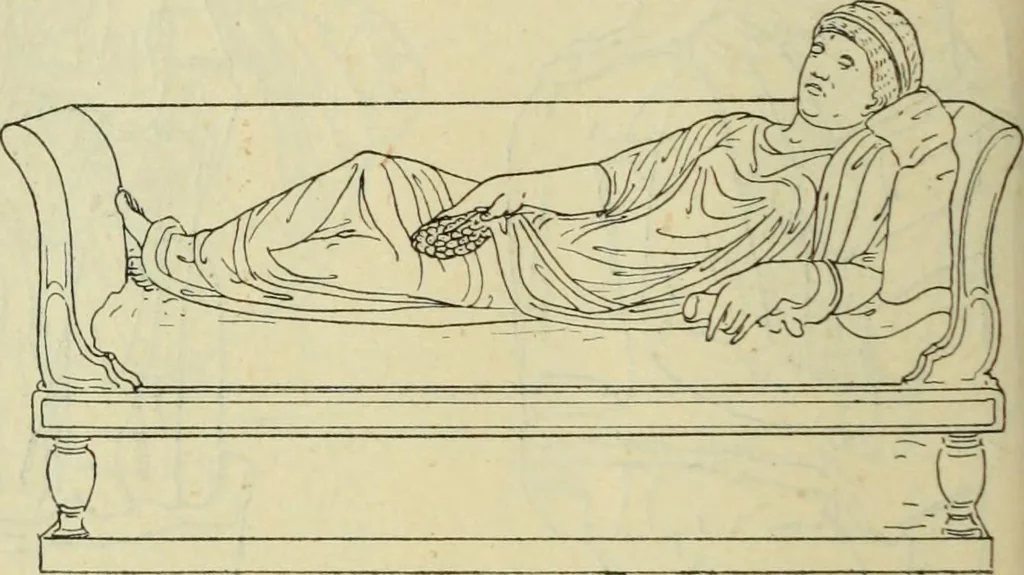 An illustration from Répertoire de la statuaire grecque et romaine, 1908, leaf 461