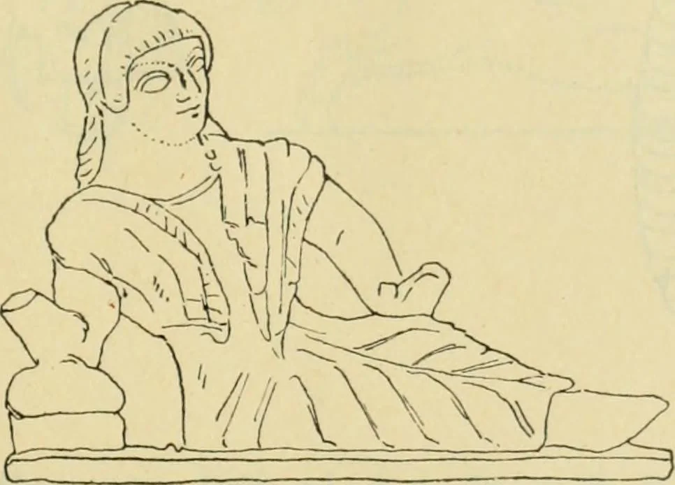 An illustration from Répertoire de la statuaire grecque et romaine, 1908, leaf 462