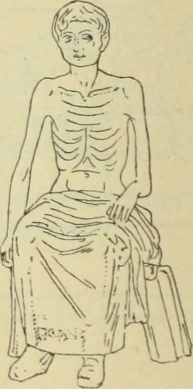 An illustration from Répertoire de la statuaire grecque et romaine, 1908, leaf 463