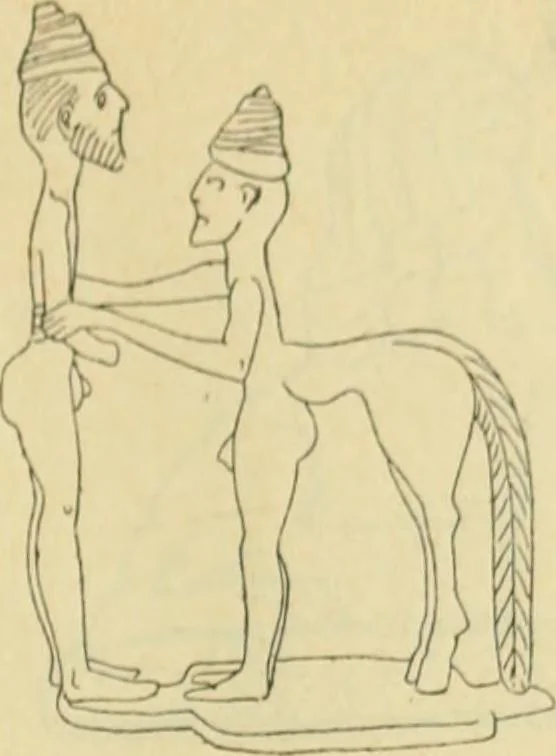 An illustration from Répertoire de la statuaire grecque et romaine, 1908, leaf 464