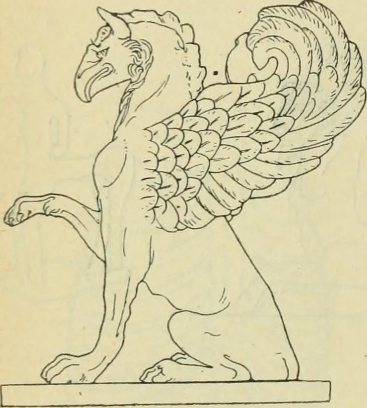 An illustration from Répertoire de la statuaire grecque et romaine, 1908, leaf 465