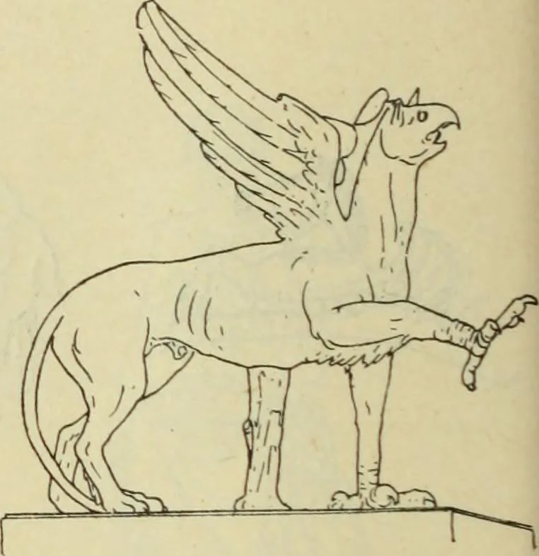 An illustration from Répertoire de la statuaire grecque et romaine, 1908, leaf 465