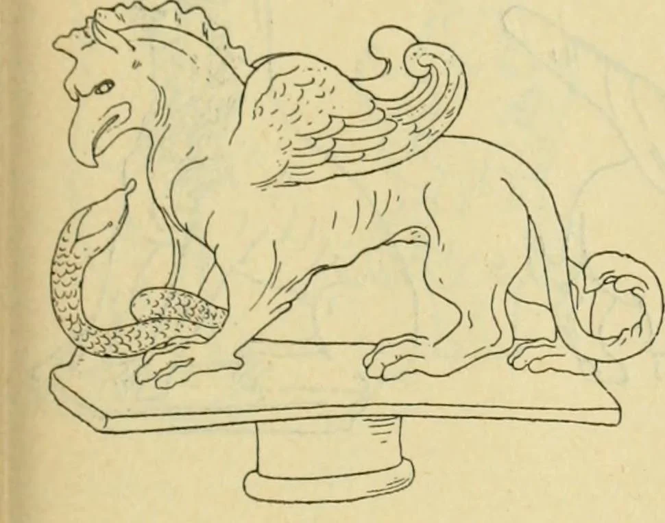 An illustration from Répertoire de la statuaire grecque et romaine, 1908, leaf 466