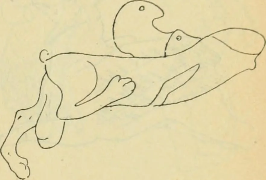 An illustration from Répertoire de la statuaire grecque et romaine, 1908, leaf 466