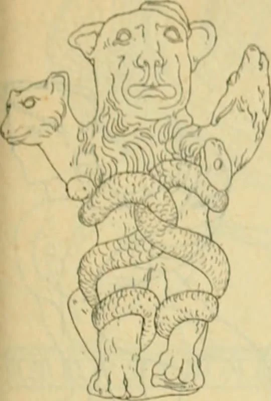 An illustration from Répertoire de la statuaire grecque et romaine, 1908, leaf 468