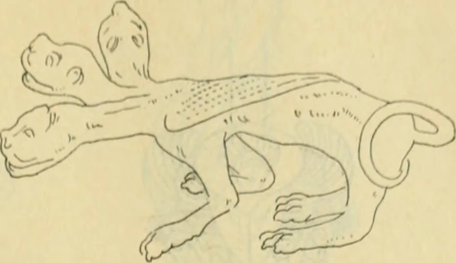 An illustration from Répertoire de la statuaire grecque et romaine, 1908, leaf 468