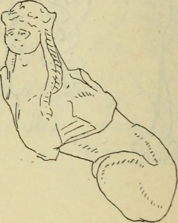 An illustration from Répertoire de la statuaire grecque et romaine, 1908, leaf 469