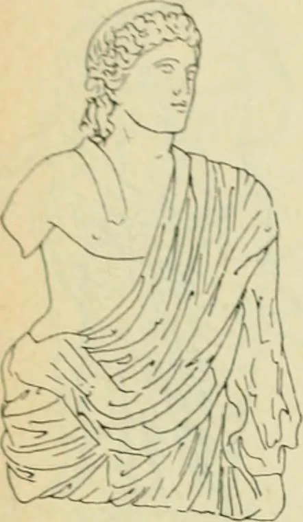 An illustration from Répertoire de la statuaire grecque et romaine, 1908, leaf 47