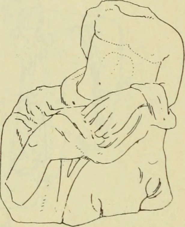 An illustration from Répertoire de la statuaire grecque et romaine, 1908, leaf 47