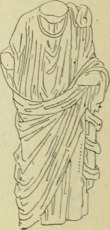 An illustration from Répertoire de la statuaire grecque et romaine, 1908, leaf 47