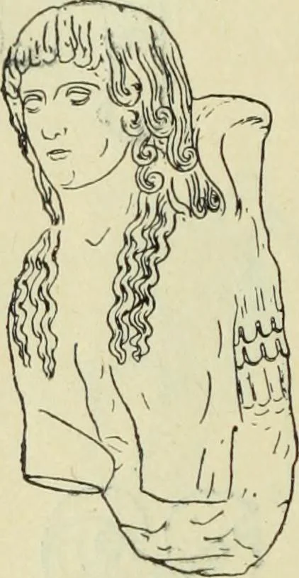An illustration from Répertoire de la statuaire grecque et romaine, 1908, leaf 473