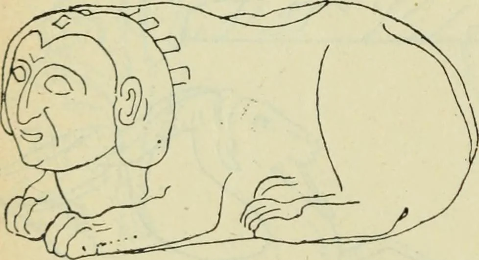 An illustration from Répertoire de la statuaire grecque et romaine, 1908, leaf 475