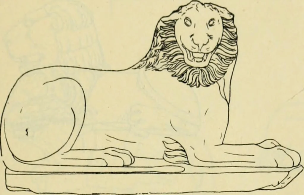 An illustration from Répertoire de la statuaire grecque et romaine, 1908, leaf 476