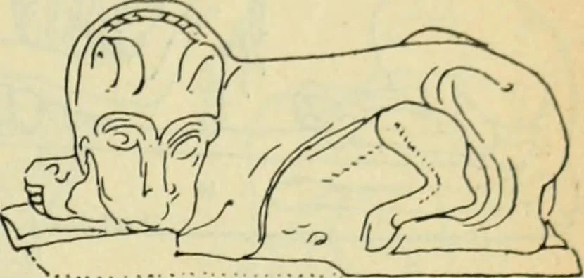 An illustration from Répertoire de la statuaire grecque et romaine, 1908, leaf 476