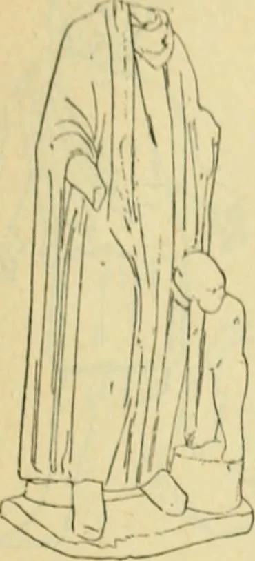 An illustration from Répertoire de la statuaire grecque et romaine, 1908, leaf 48