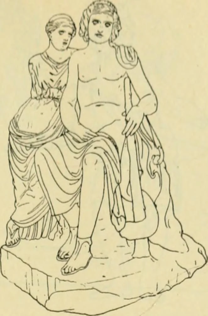 An illustration from Répertoire de la statuaire grecque et romaine, 1908, leaf 48