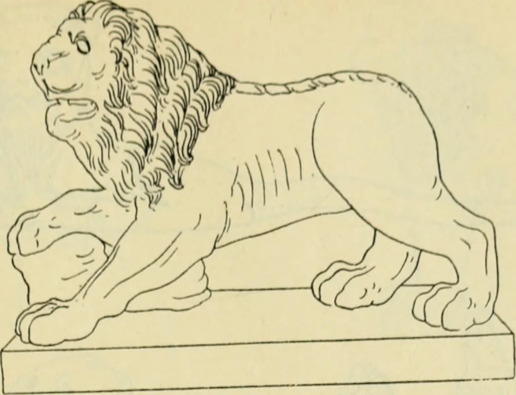 An illustration from Répertoire de la statuaire grecque et romaine, 1908, leaf 480