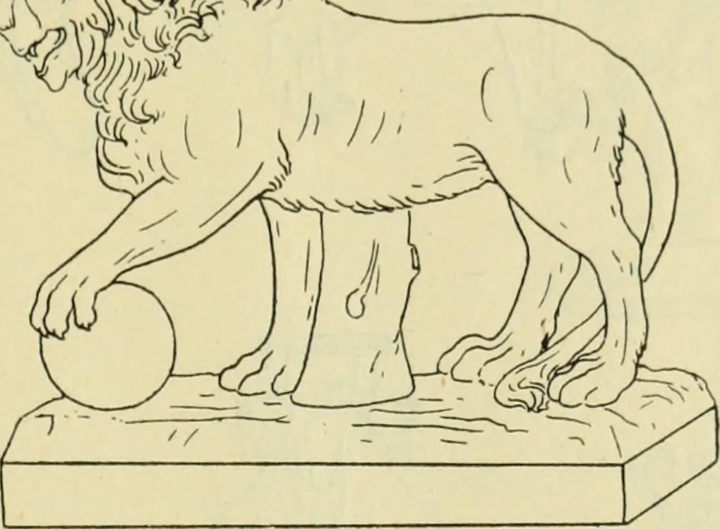 An illustration from Répertoire de la statuaire grecque et romaine, 1908, leaf 480