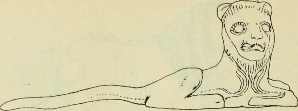 An illustration from Répertoire de la statuaire grecque et romaine, 1908, leaf 481