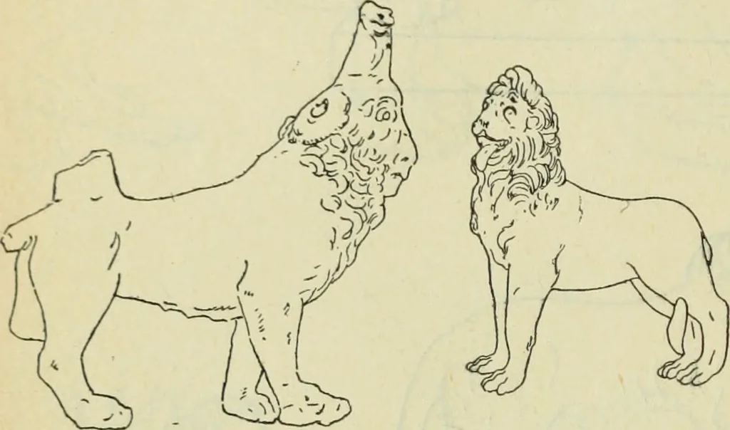 An illustration from Répertoire de la statuaire grecque et romaine, 1908, leaf 481