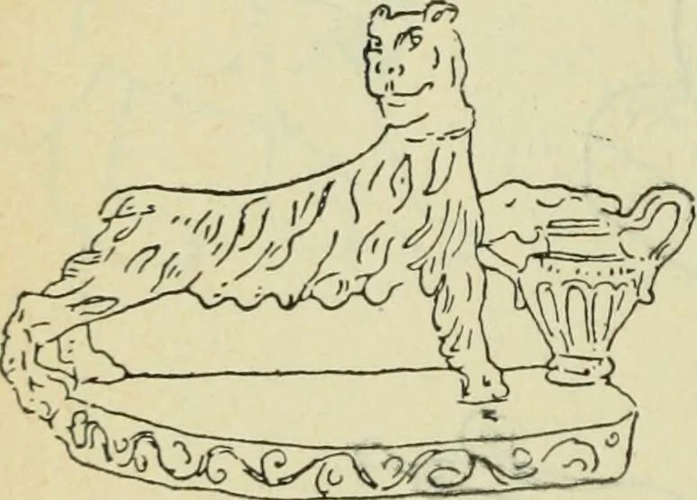 An illustration from Répertoire de la statuaire grecque et romaine, 1908, leaf 481
