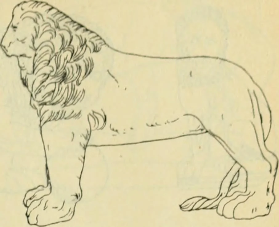 An illustration from Répertoire de la statuaire grecque et romaine, 1908, leaf 482