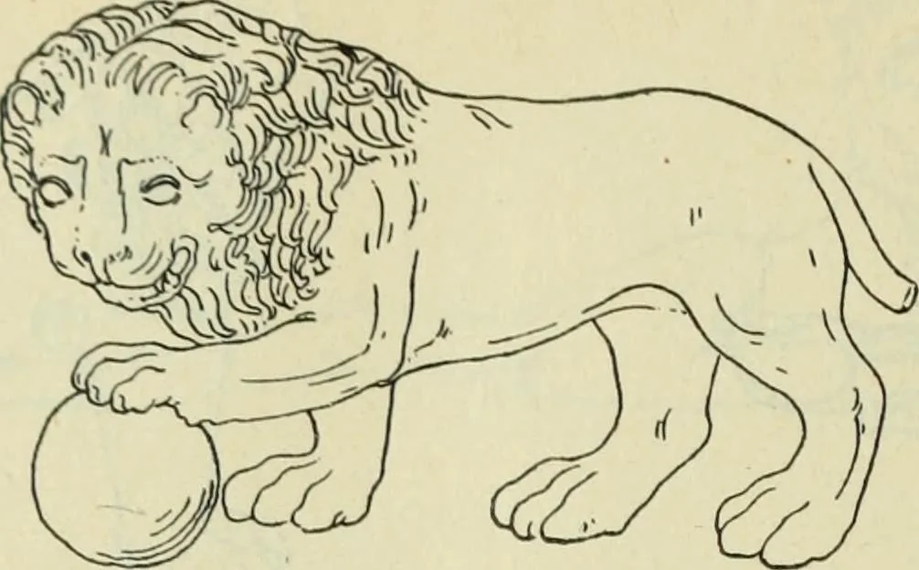 An illustration from Répertoire de la statuaire grecque et romaine, 1908, leaf 483
