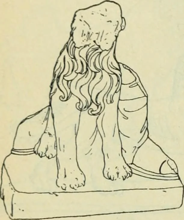 An illustration from Répertoire de la statuaire grecque et romaine, 1908, leaf 483