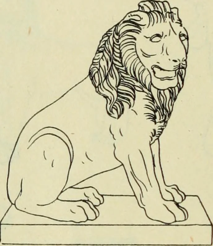 An illustration from Répertoire de la statuaire grecque et romaine, 1908, leaf 483