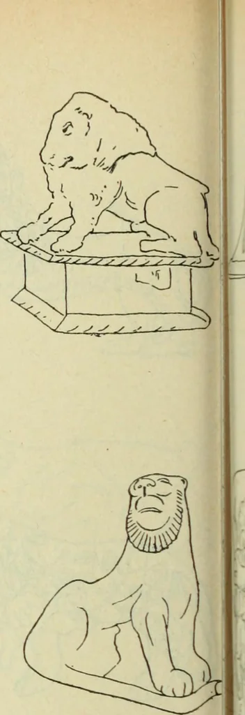 An illustration from Répertoire de la statuaire grecque et romaine, 1908, leaf 483