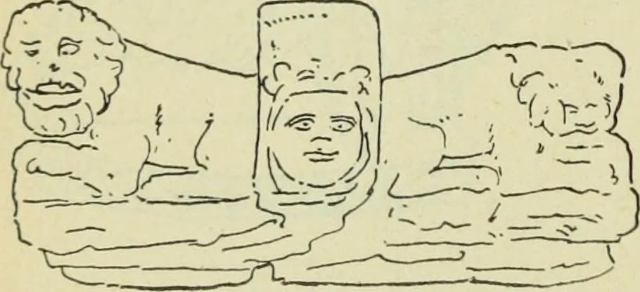 An illustration from Répertoire de la statuaire grecque et romaine, 1908, leaf 483