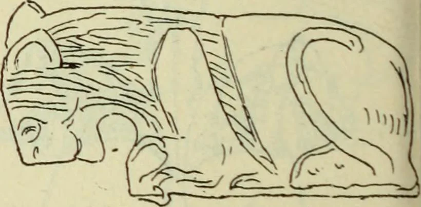 An illustration from Répertoire de la statuaire grecque et romaine, 1908, leaf 483