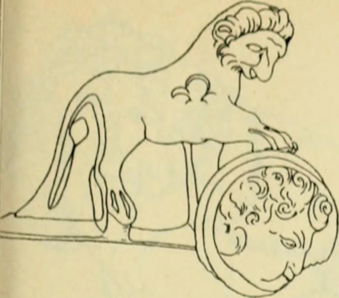 An illustration from Répertoire de la statuaire grecque et romaine, 1908, leaf 484