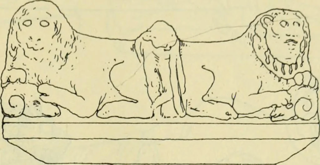 An illustration from Répertoire de la statuaire grecque et romaine, 1908, leaf 484