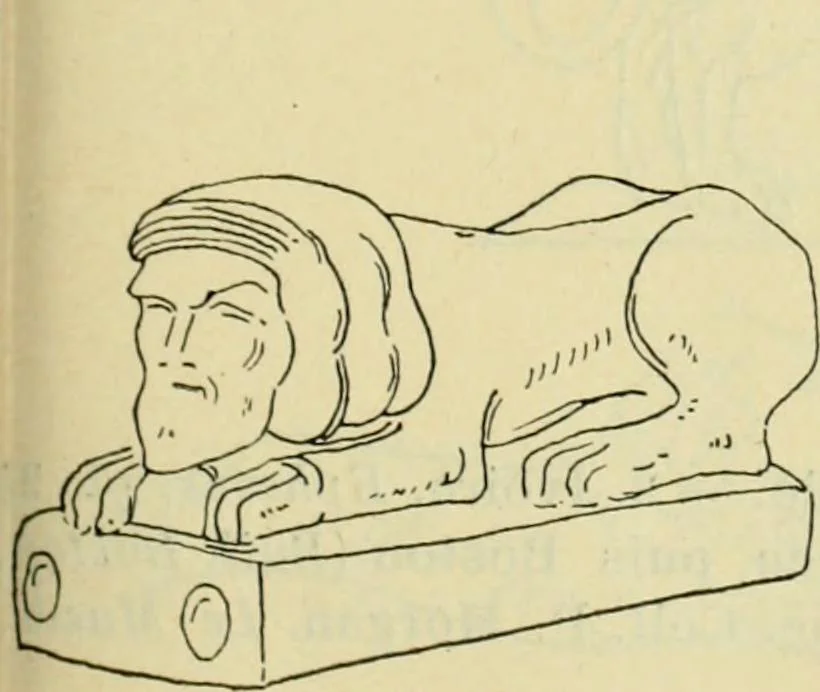 An illustration from Répertoire de la statuaire grecque et romaine, 1908, leaf 484