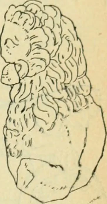 An illustration from Répertoire de la statuaire grecque et romaine, 1908, leaf 486