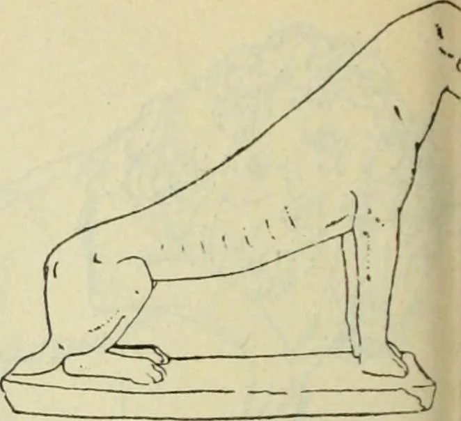 An illustration from Répertoire de la statuaire grecque et romaine, 1908, leaf 487