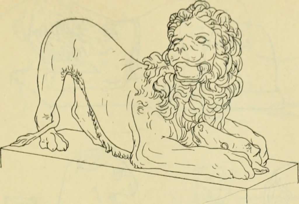 An illustration from Répertoire de la statuaire grecque et romaine, 1908, leaf 488