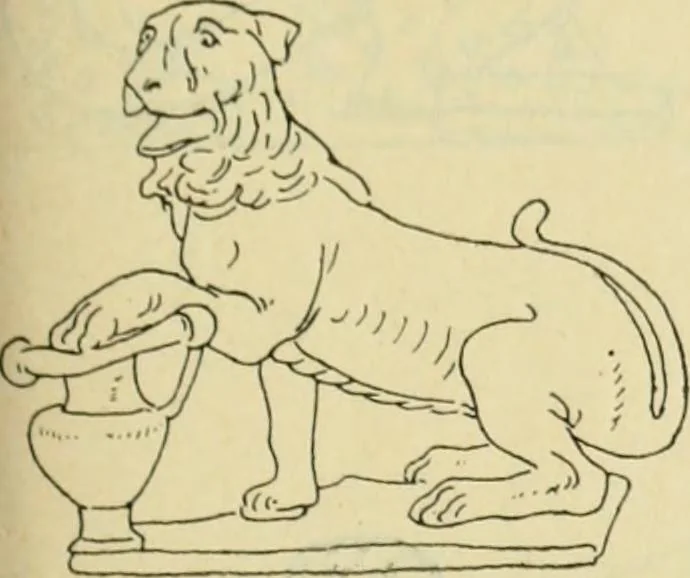 An illustration from Répertoire de la statuaire grecque et romaine, 1908, leaf 488