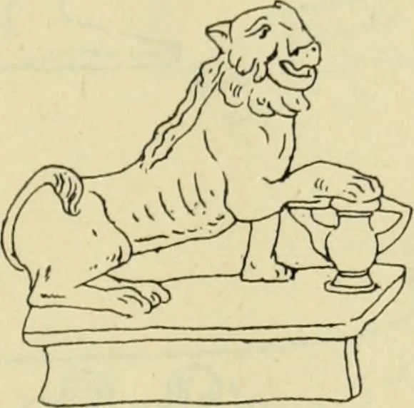 An illustration from Répertoire de la statuaire grecque et romaine, 1908, leaf 488
