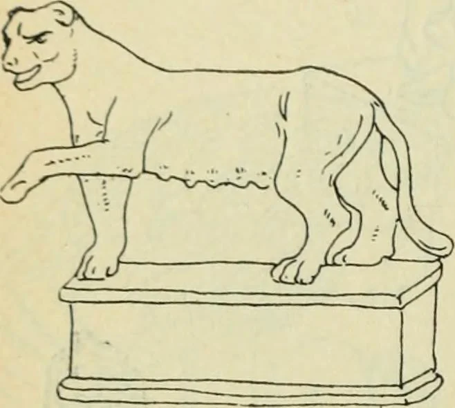 An illustration from Répertoire de la statuaire grecque et romaine, 1908, leaf 489