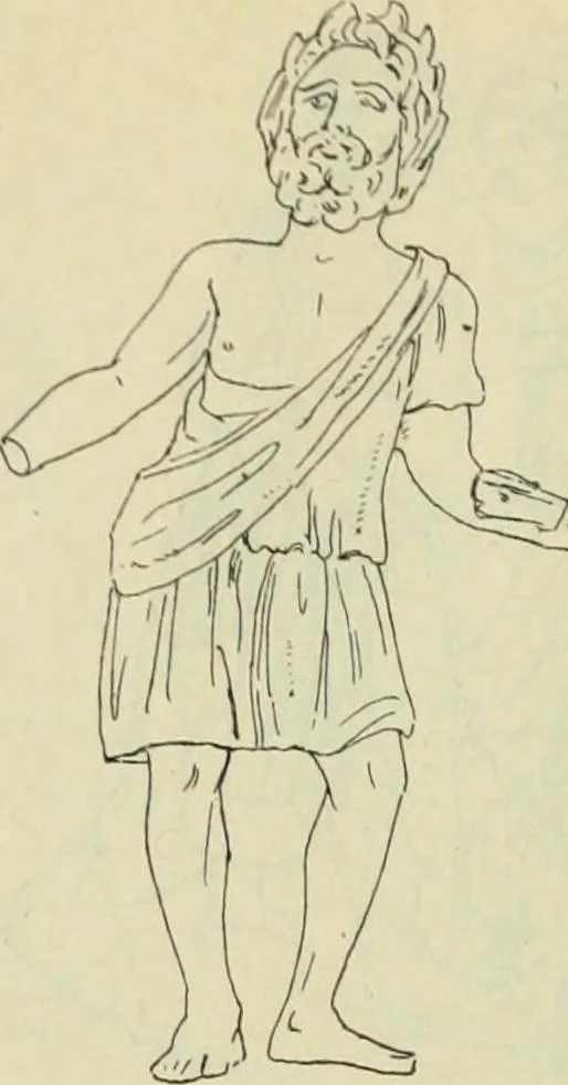 An illustration from Répertoire de la statuaire grecque et romaine, 1908, leaf 49