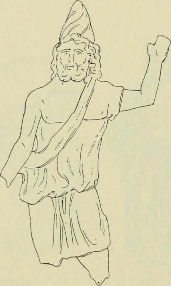 An illustration from Répertoire de la statuaire grecque et romaine, 1908, leaf 49