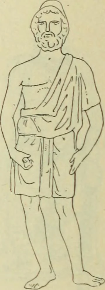 An illustration from Répertoire de la statuaire grecque et romaine, 1908, leaf 49
