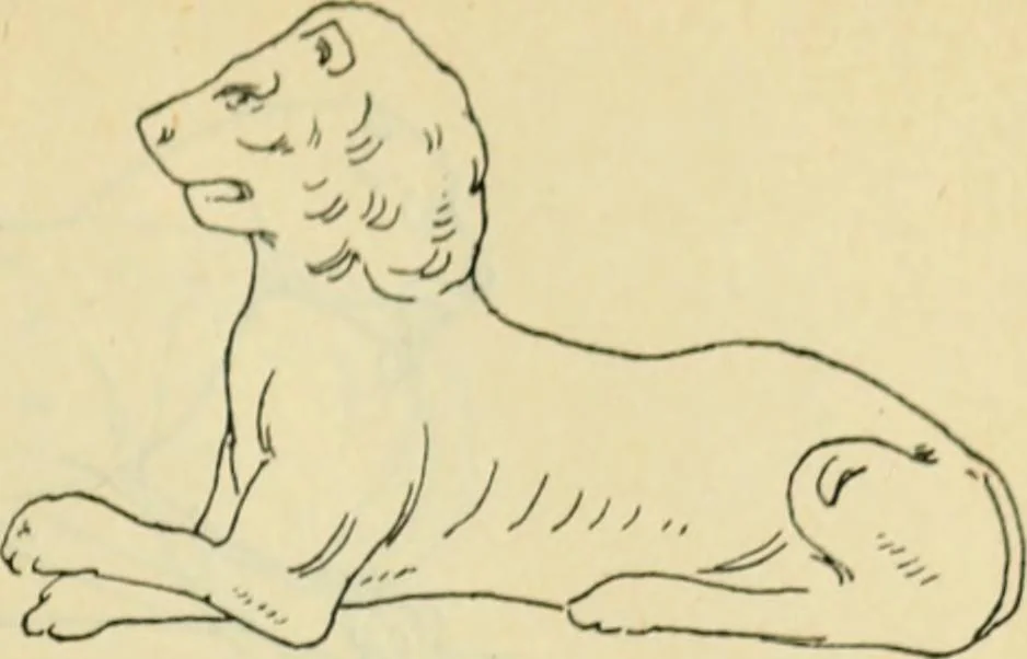 An illustration from Répertoire de la statuaire grecque et romaine, 1908, leaf 490
