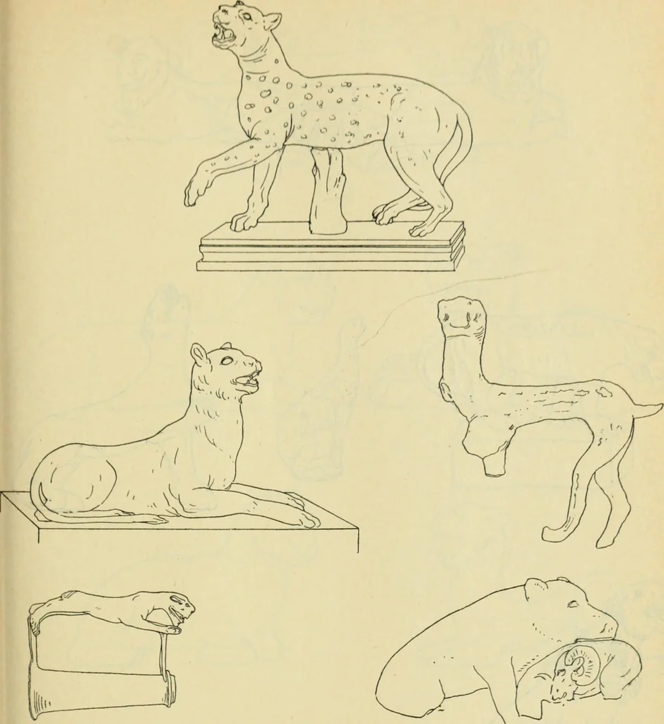 An illustration from Répertoire de la statuaire grecque et romaine, 1908, leaf 492