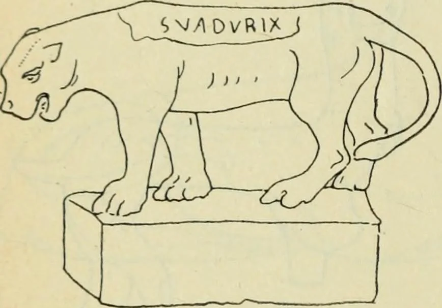An illustration from Répertoire de la statuaire grecque et romaine, 1908, leaf 493