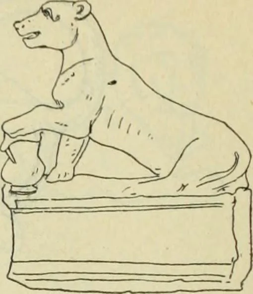 An illustration from Répertoire de la statuaire grecque et romaine, 1908, leaf 495
