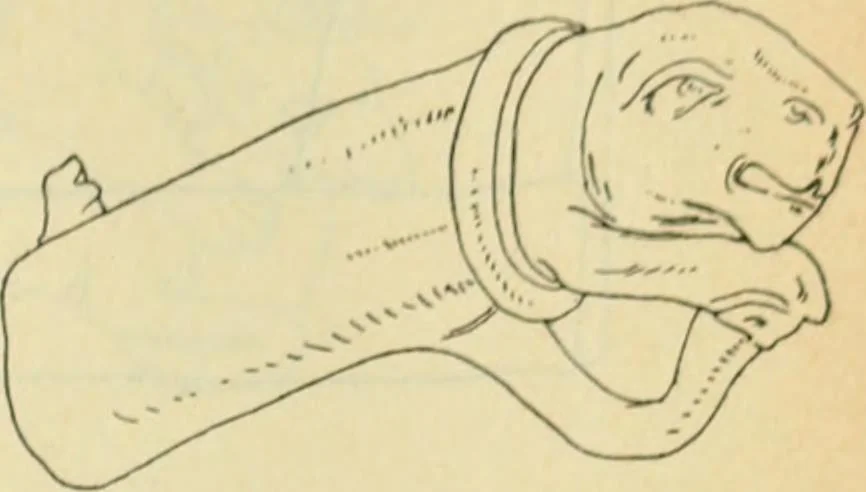 An illustration from Répertoire de la statuaire grecque et romaine, 1908, leaf 498