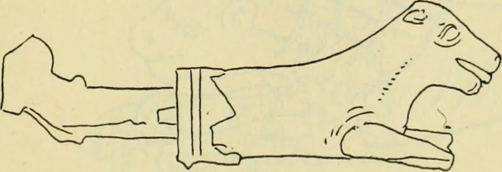 An illustration from Répertoire de la statuaire grecque et romaine, 1908, leaf 498